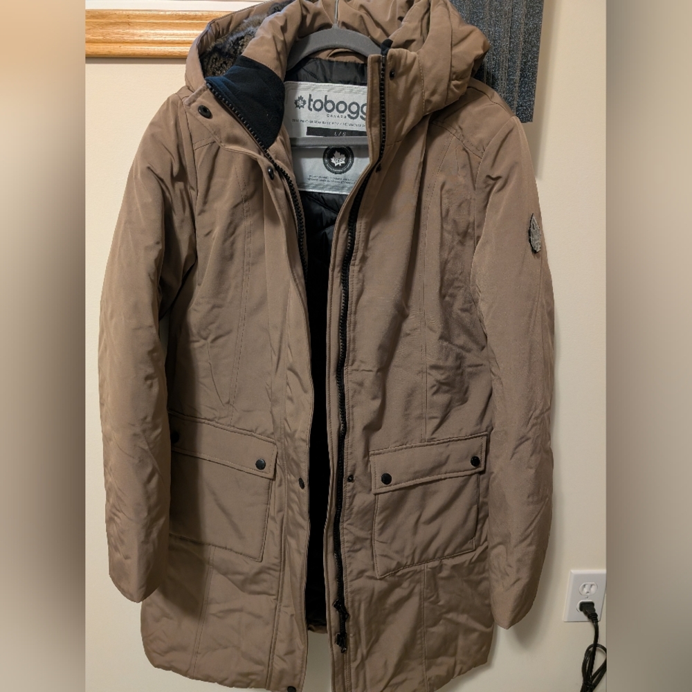 Women's Brown Puffer Coat